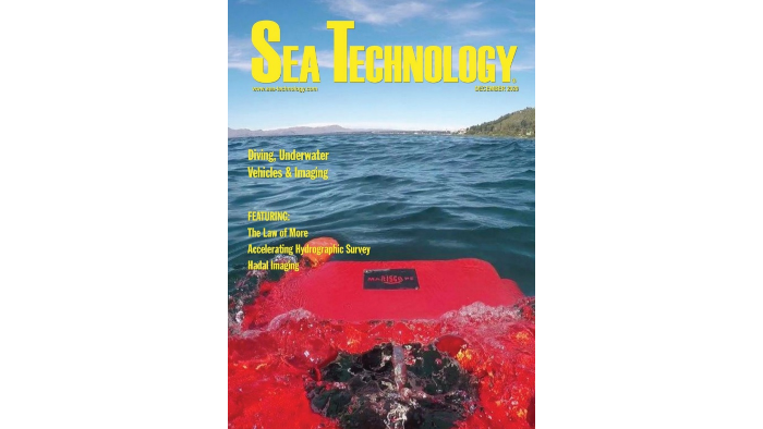 Con ROV de Mariscope somos portada de revista Sea Technology
